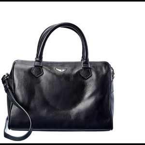 Zadig & Voltaire Sunny Wings Medium Tote, Black